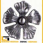 Цвете от ковано желязо